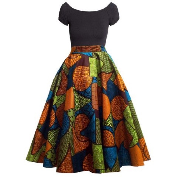 DIYANU Dresses & Skirts - Diyanu | African print skirt